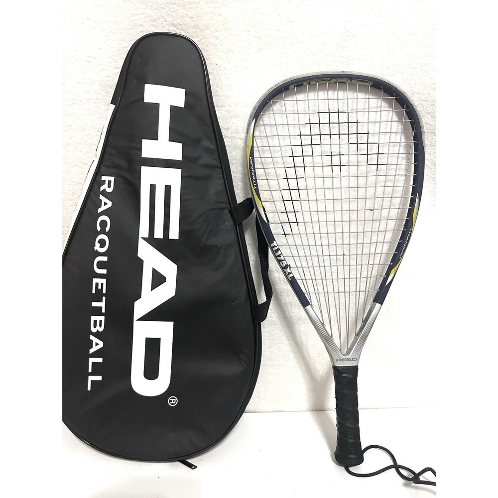 Head Titanium Racquetball Racquet Ti.175-XL 3 Racketball Racquet with Cover